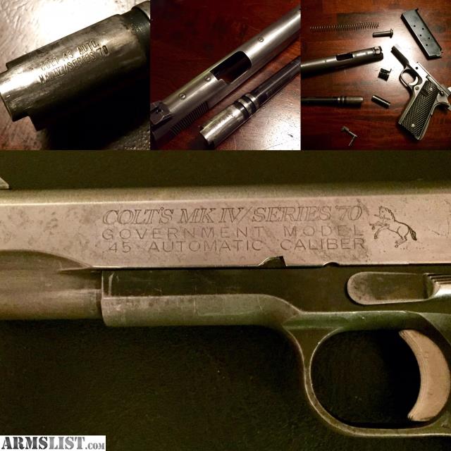 Colt 1911 mkiv series 70 serial numbers